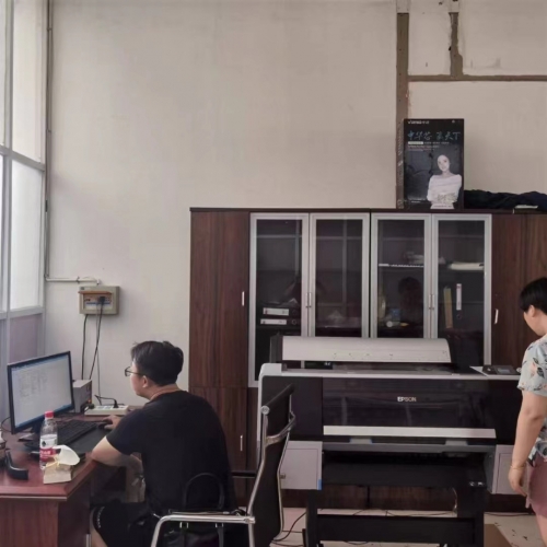 菲林打印機安裝現場